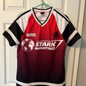 Marvel Stark Industries Avengers Jersey Size Small